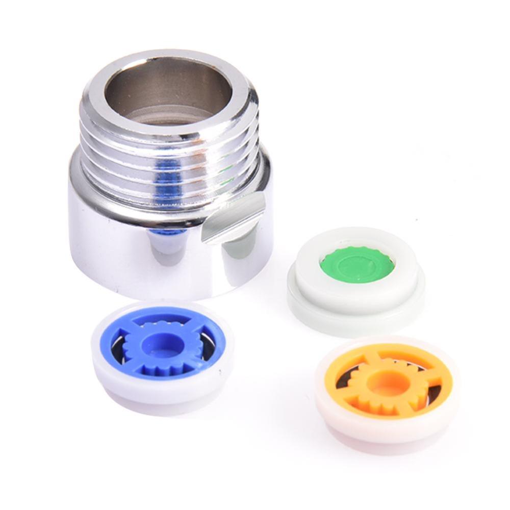 4 PCS ABS Flow Limiter Plastic Copper Shell Flow Reducer Limiter Set For Shower Faucets