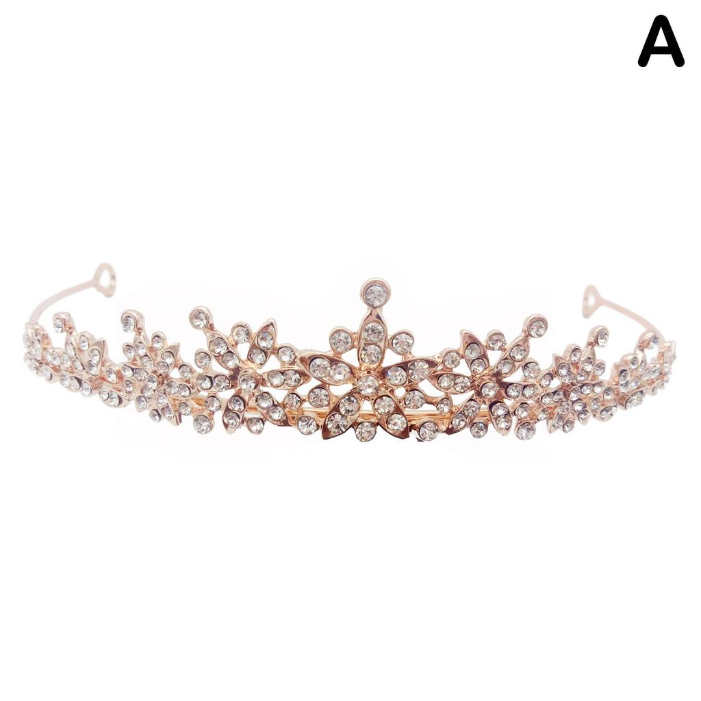 Princess Tiara Bridal Headband Wedding Tiaras And Crowns Headgear Crown Wedding Simple N1O2