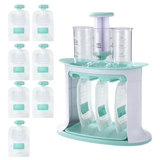 Baby Fruit Compote Filling Station Portion Control Food Dispenser Baby