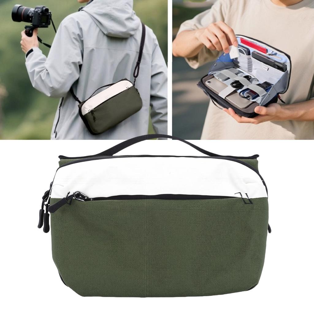 Electronics Travel   Four Folded Water Proof Portable Electronic Accessories Carry Case for Cable   Camera Game Console