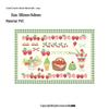 Cai Cai Xuan Matcha/Strawberry Shaved Ice Crystal Stickers - Salt-Style Girl DIY Journal Décor