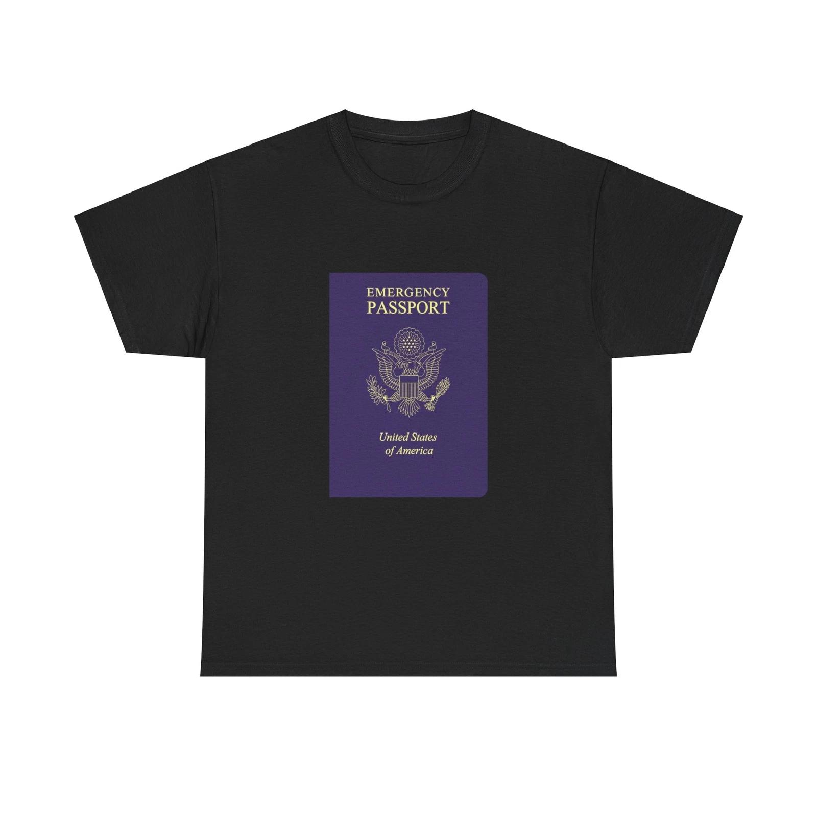 United States Emergency Passport - T shirt 3XL