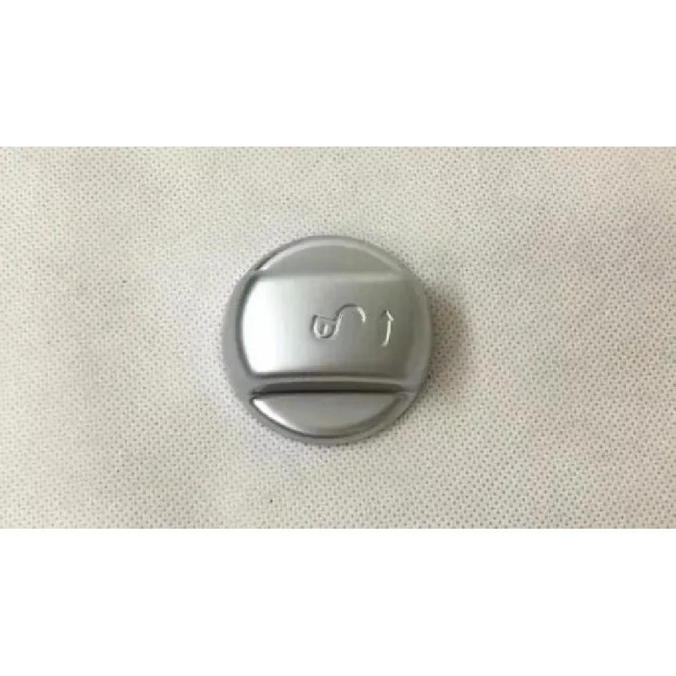 For Jaguar F-PACE FPace 2016 2017 2018   Car ABS Key Start Engine Engine Start Stop Ignition Key Ring Frame Matte Silver