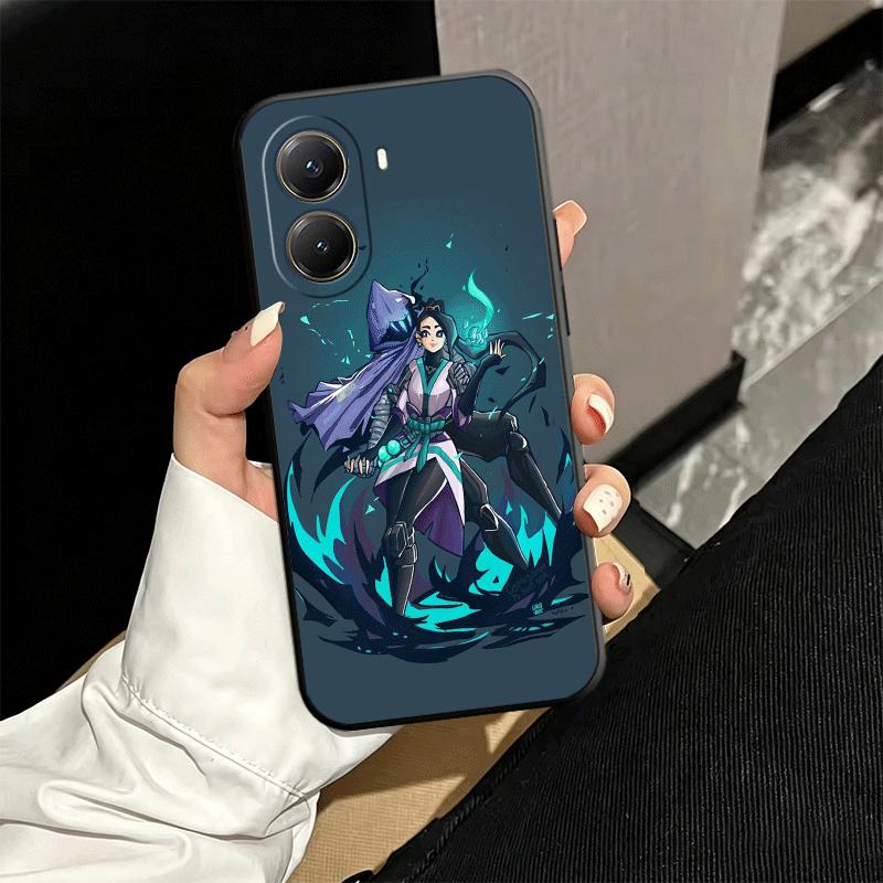 

V-Valorant Sage Soft Phone Case for Xiaomi Poco X5 X6 X7 X8 Pro Max X3 F7 F8 Ultra M8 M7 M6 M5 Redmi 15 15C 14C 13C 12C X4 F6 Xiaomi Poco M8 Pro