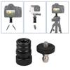 Quick Disassembly Small Gimbal 1/4" Screw Tripod Mount Small Ballhead Detachable for Camera Monitors Strong Load Bearing