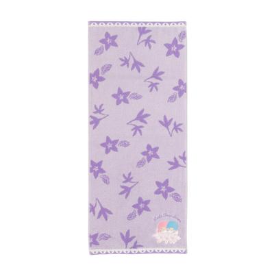 Marushin Face Sanrio Little Twin Stars Bloom Little Twin Organic Antibacterial and 3725020400 Towel, Stars, Cotton, Deodorizing,