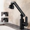 360° Rotating Robotic Arm Faucet Hot and Cold Water Universal Faucet Rotating Faucet  Kitchen Sink