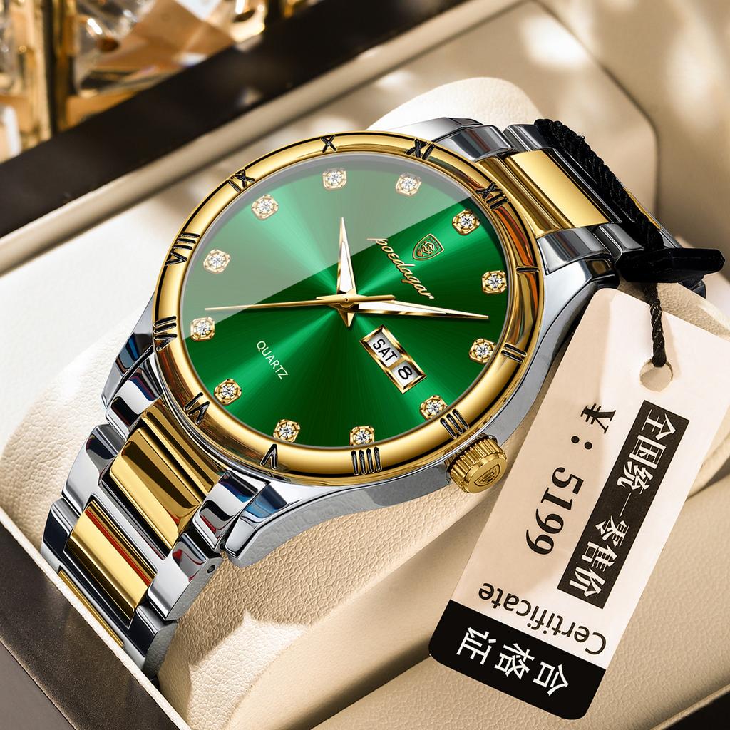 Bricked Men'S Watches Business Fashion Quartz Watches