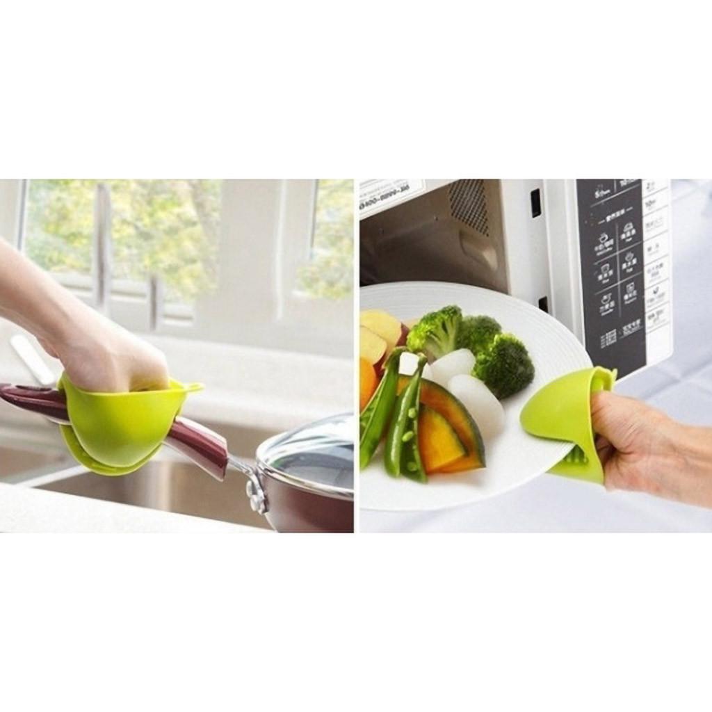 Kitchen Silica Microwave Oven Insulation Gloves Silicone Oven Insulated Gloves