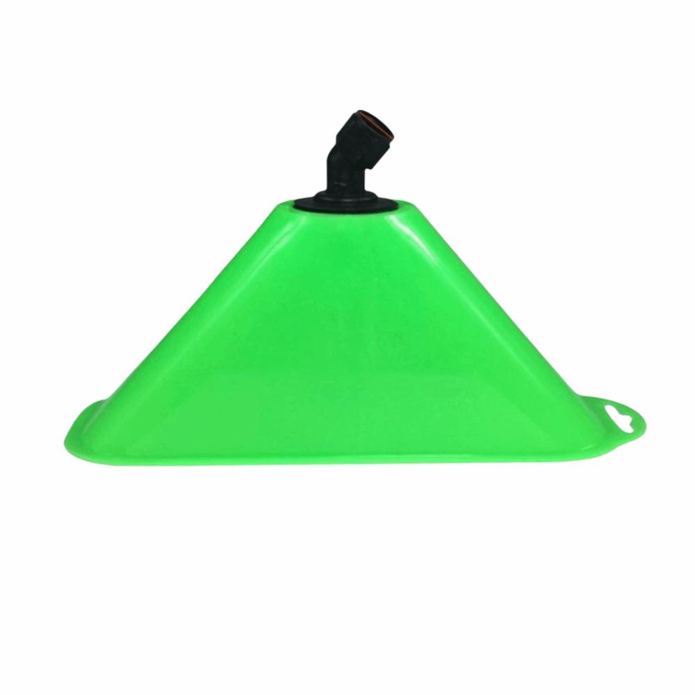 2pcs Plastic Spray Nozzle Hood Green Trumpet Spray Nozzle Durable Sprayer Hood Family Use