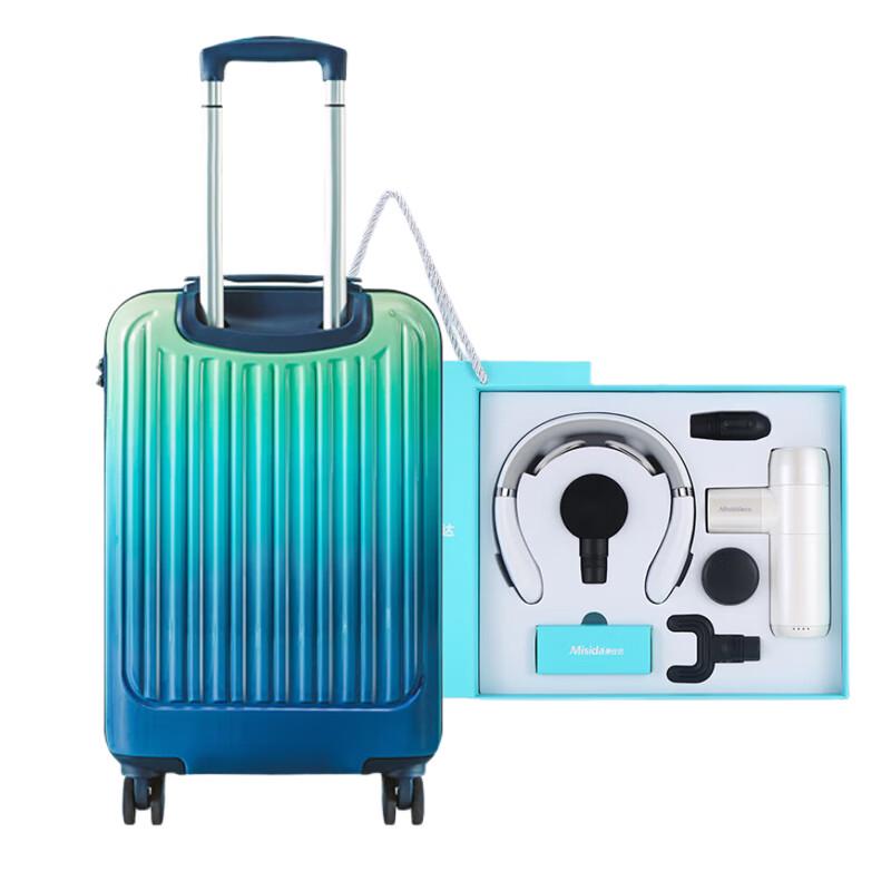 

Lee Gradient Rolling Luggage & Wellness Set 20 inches