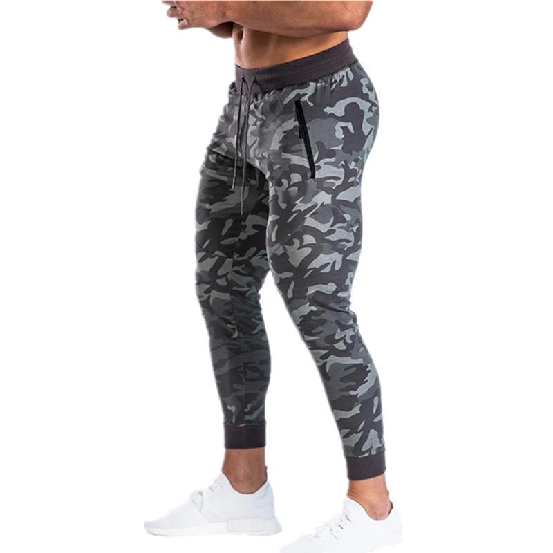 European & American Men's Slim-Fit Joggers: Autumn/Winter Cross-Border, Casual Running, Fitness Training, Small Leg Pants.