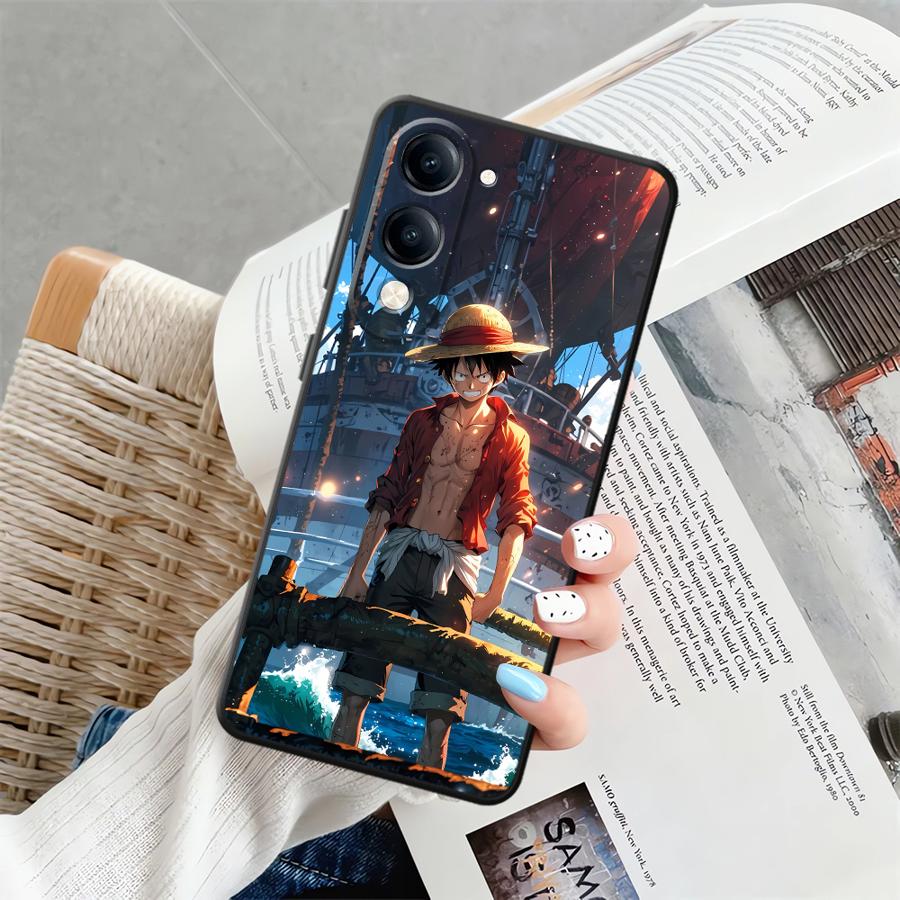 Ones Pieces Luffy Phone Cover Case for Vivo Y27 Y12 Y15S Y33S Y35 Y22 Y19 Y16 Y17 Y20 Y21 Y30 Y31 Y36 Y02 Y11