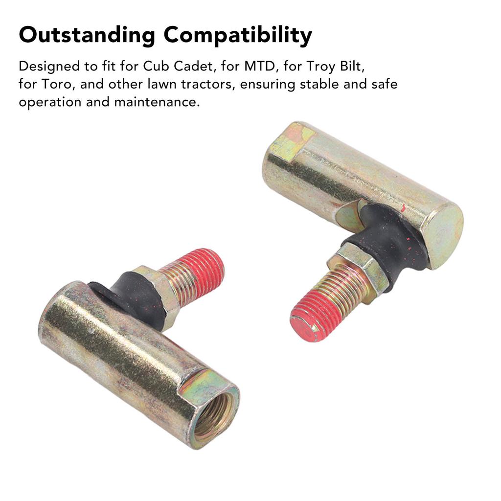 2PCS Lawn Tractor Ball Joints 923 0448A 923 0448 Steel Ball Joint Replacement Part for Cub Cadet for MTD Lawn Tractor