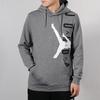 Jordan Sweatshirts Men's Gray Hooded Moderate Regular CD5871-091