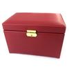 Les Trésors De Lily [N5286] - 'So British' Red Arabesque Jewelry Box - 22x14. 5x14. 5cm