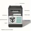 Creative Piggy Bank Automatic Mini Safe Coins Cash Saving Money Box Password Counter Code Key Lock Coin Bank ATM Child Gift