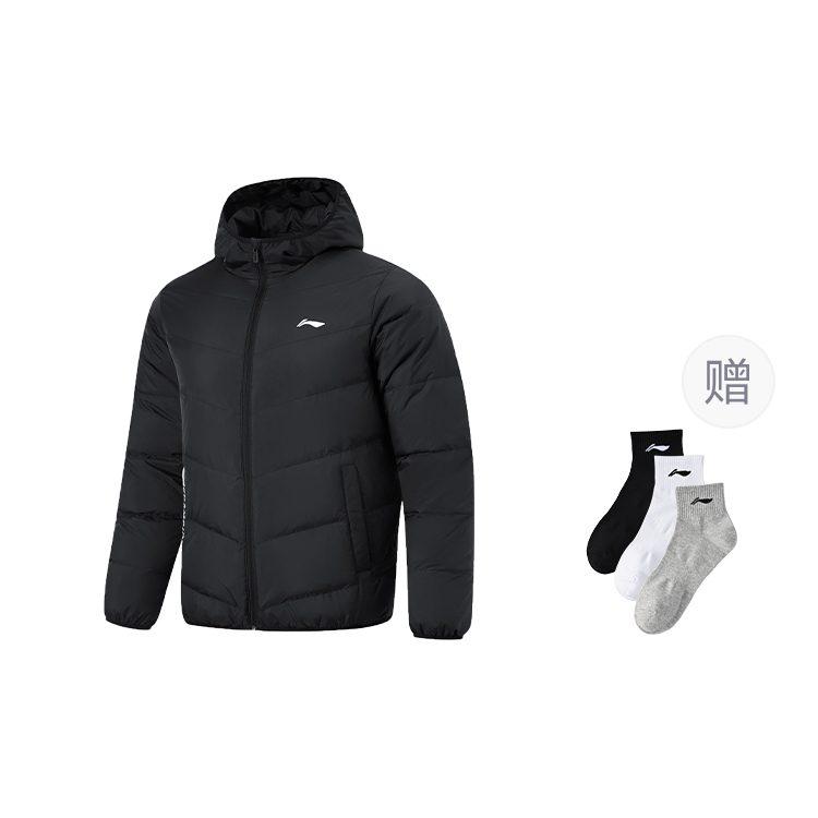 Пуховик Li Ning Унисекс Черный AYMU287-3