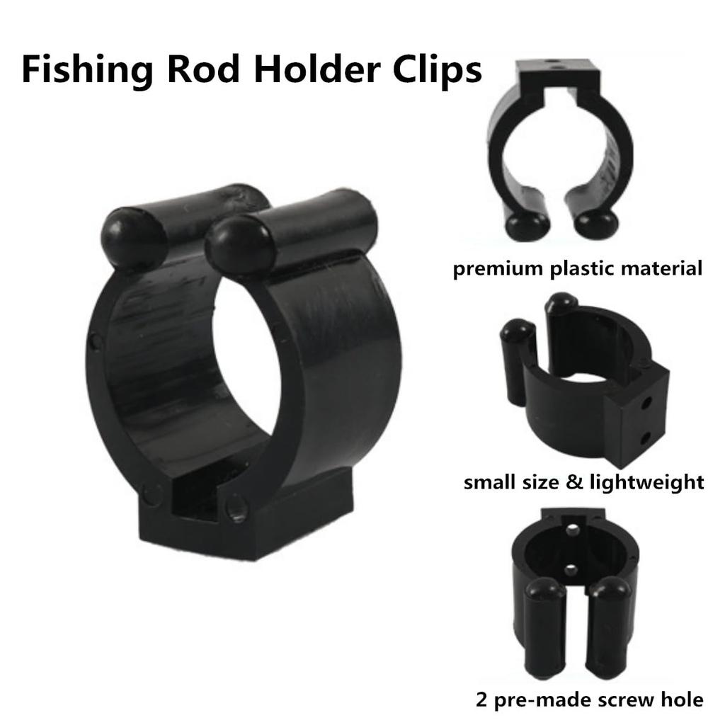 10 Pieces Fishing Rod Holding Clip, Billiard Cue Holding Clip,