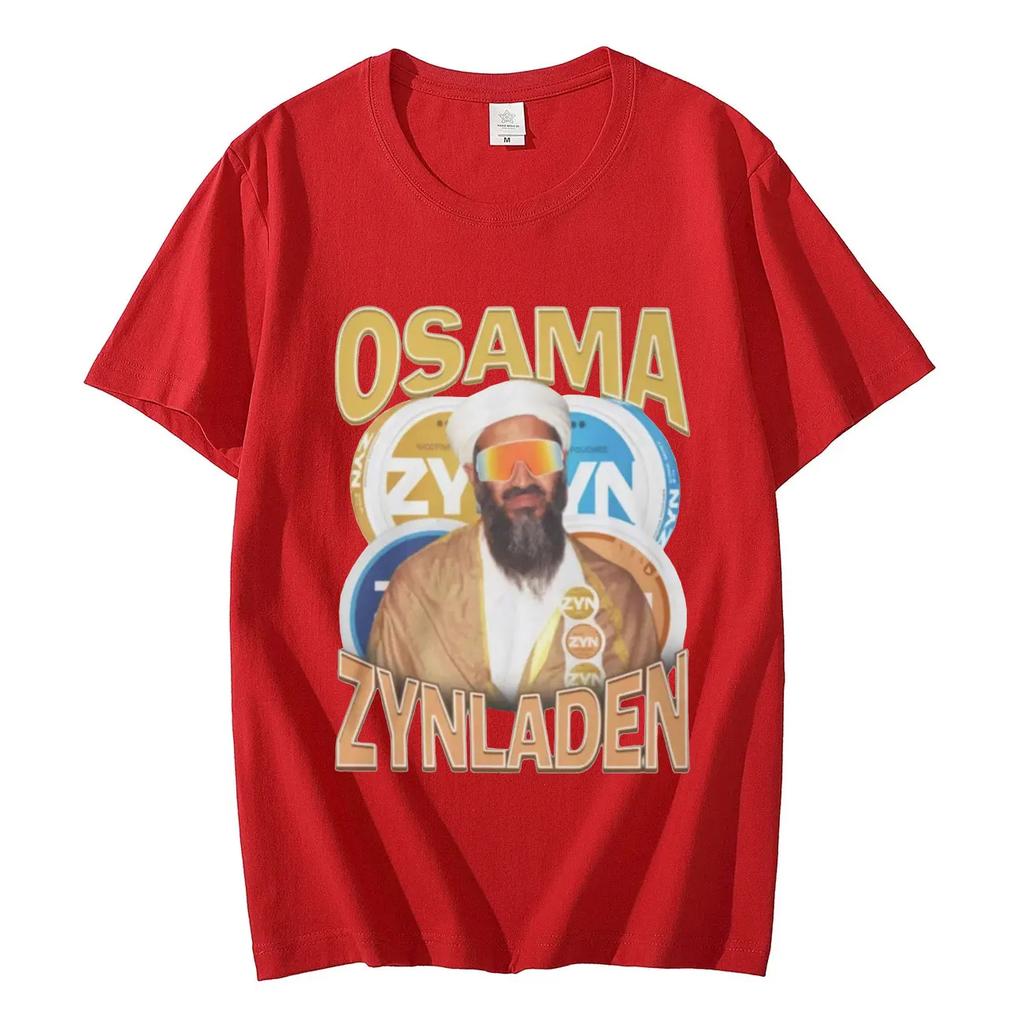 Tricouri Grafice Osama Zynladen Trendul Modei Îmbrăcăminte Vintage Tricou cu Mânecă Scurtă Tricouri Unisex cu Gât Rotund Îmbrăcăminte Femei
