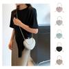 Trendy And Stylish Small Bag With Unique Lock Buckle 2023 Summer Fashion Chain Shoulder Crossbody Bag Gold Silver Pink Blue)