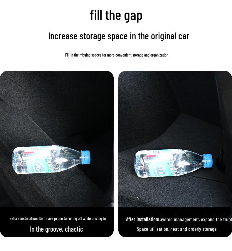 Tesla Model 3 Trunk Side TPE Storage Accessory