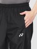 Yonex Lined Black XO Warm-Up Pants, (007)