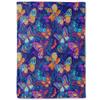 Super Soft Funny Butterfly Throw Blanket Cozy Fleece Fuzzy Plush Flannel Blanket for Travel Camping Living Room Sofa Decor Gift