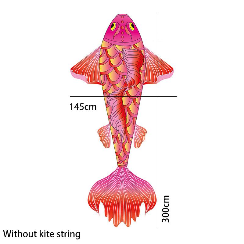 

Childrens Large Koi Kites Are Easy To Fly In The Gentle Breeze For Adults StyleB