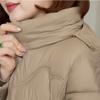 Winter Women's Jackets Hooded Loose Thick Warm Long Parkas Middle Age Female Coat