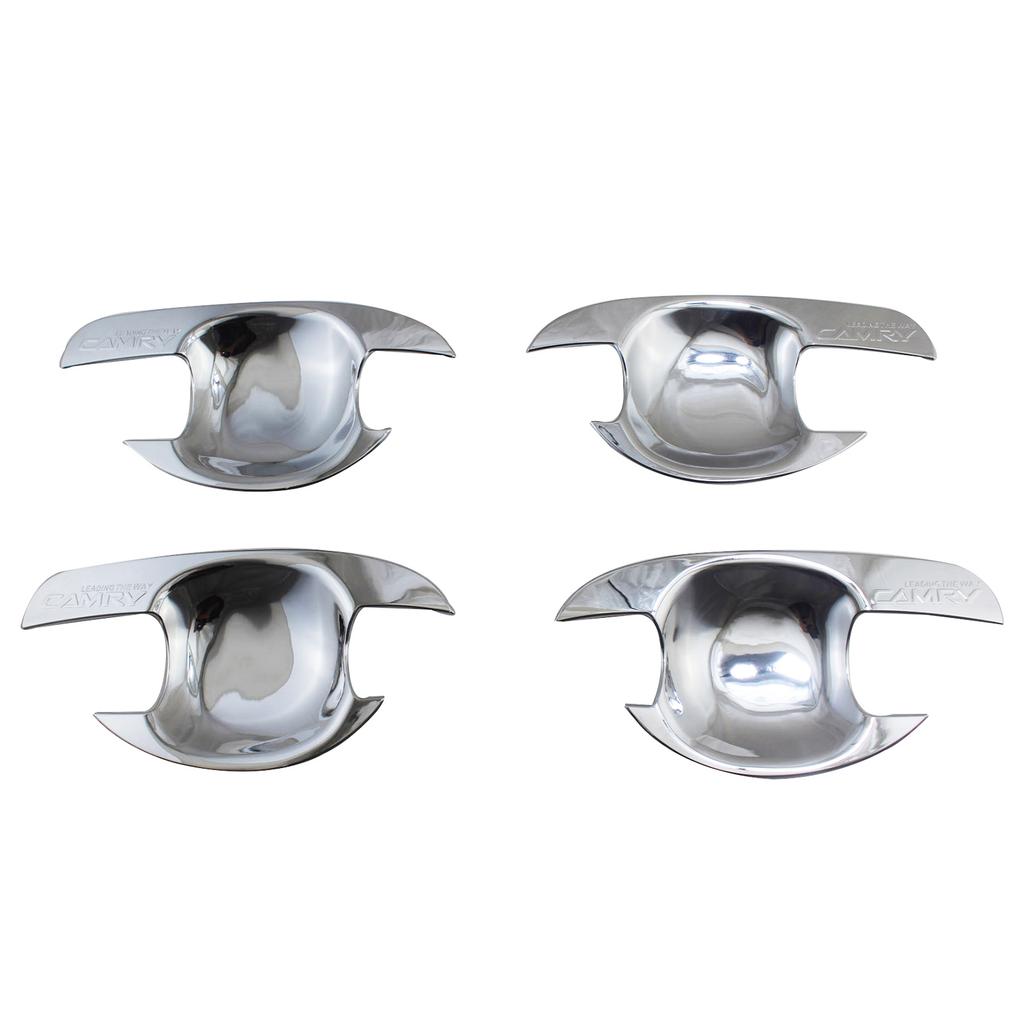 Door Handle Bowl Covers Chrome Car Accessory Trim Paste Style For TOYOTA CAMRY 2003 2004 2005 2006 Decoration Exterior Styling