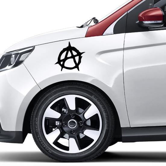 Anarchy Symbol Car-Styling Window Decals Truck Body Sticker Reflective Decor