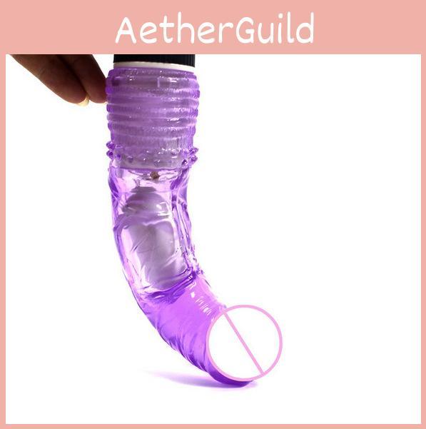 Lightweight Design Single Shock Simulation Crystal Penis Tpe Fake Penis For Effortless Handling