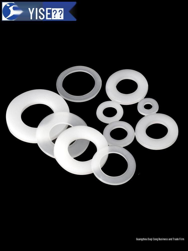 Nylon Plastic & Rubber Insulating Flat Washers - Sizes M2 To M12