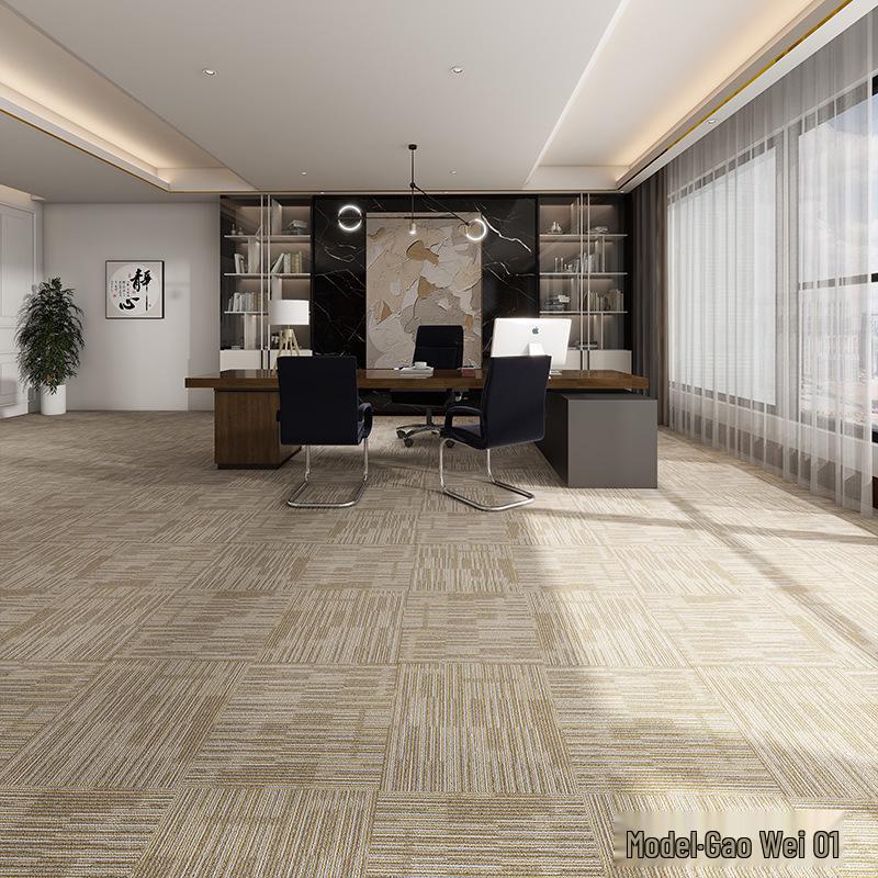 

Екологічна звукоізоляційна вогнестійка килимова плитка для офісу, спальні або вітальні Super thick non-woven bottom