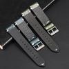 Retro Oil Wax Colored Leather Watchband for Seiko Quick Release Calfskin Cowhide Bracelet 18mm 20mm 22mm High Quality Wristband