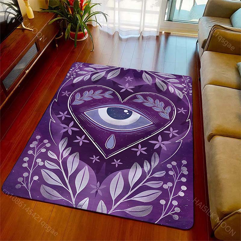 17 Styles Witch Eye Pattern Rug Carpets for Bedroom Living Room Sofa Mat Door Mat Dressing Room Rugs for Gifts