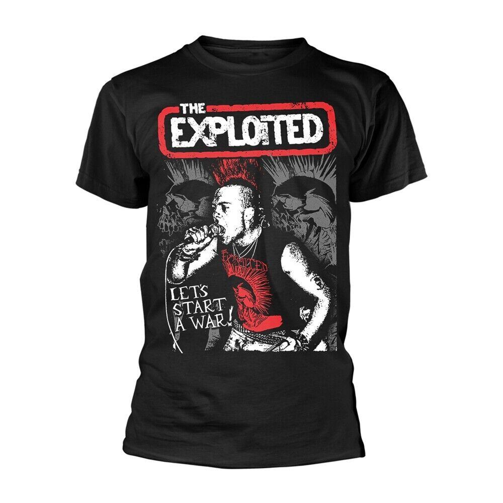 

Футболка унисекс The Exploited Let s Start A War Merch 2019