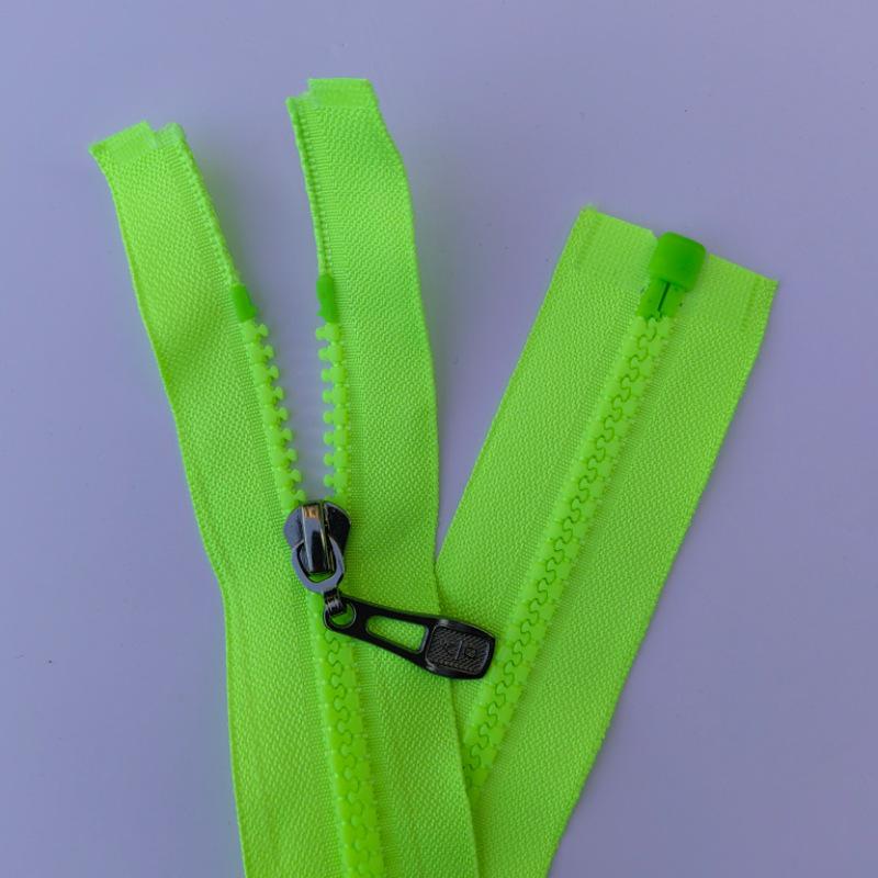 No. 5 Large Teeth Open Tail Resin Zipper - 70cm for Coats & Tops