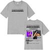 2026 New ABEANEEE Unisex Hip‑Hop Oversized Short‑Sleeve T‑Shirt, Casual Gothic Punk T-shirt