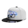 Grey Autumn and Winter Sun-shading Windproof Sun Hat Adult Hip-hop Flat Brim Hat