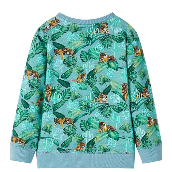 Sweatshirt for Children Light Green Blend 92/104/116/128/140