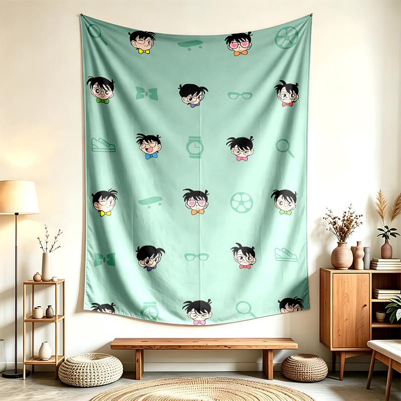 Detective Conan (1) Tapestry Suitable For Decorating Homes Dorms And Bedrooms Soft To The Touch And A Perfect Gift For Friends And Family