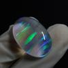 Lab-Created Opal Loose Gemstone 22.25 ct Oval Cut Multi Color October Birthstone for Gem Collections