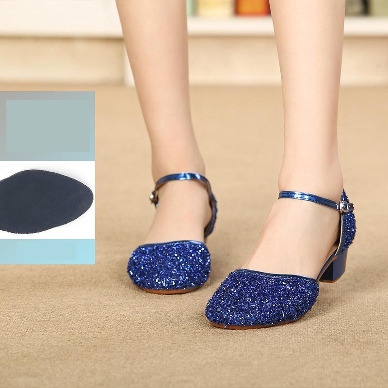 Flash Modern Ballroom Salsa Tango Latin Dance Shoes Kids Girls Women's Performance Shoes Salsa Latin Dance Shoes