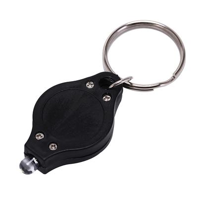 Mini Schlüsselanhänger Squeeze Light Mikro LED Taschenlampe Notfall Schlüsselringlicht