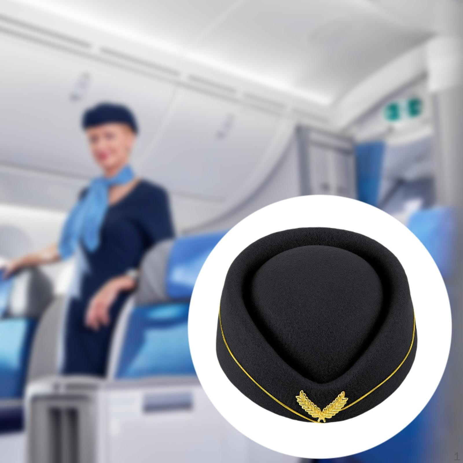 

Шляпа для косплея, декоративный берет для карнавала на Хэллоуин, сценического представления чёрный