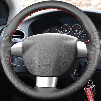 For Ford Focus ST 2005 2006 2007-2012 Focus RS 2009 2010-2011 Car Steering Wheel Cover Auto Accessories
