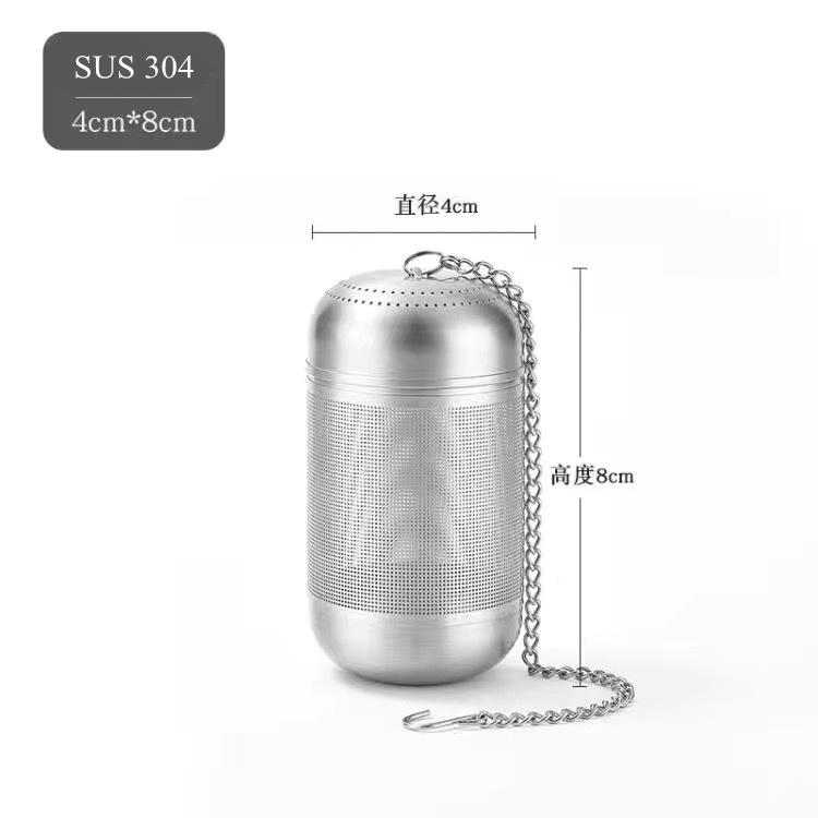 Stainless Steel Tea Infuser Tea Leaves Spice Strainer Fine Mesh Coffee Diffuser Filter Seasoning Ball Teaware Kitchen Accessorie