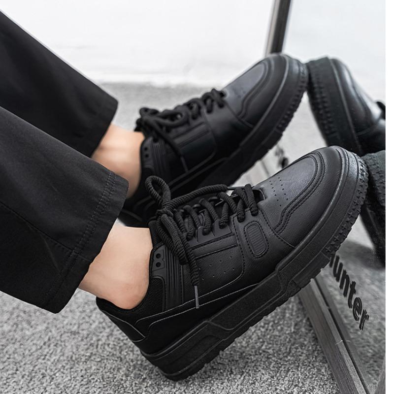 

Мужская дышащая и универсальная спортивная обувь, повседневная обувь для сноубординга на толстой подошве для мужчин 44 чёрный